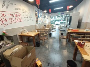3502嘉兴万人社区永汇府邸临街烧烤餐饮店转让