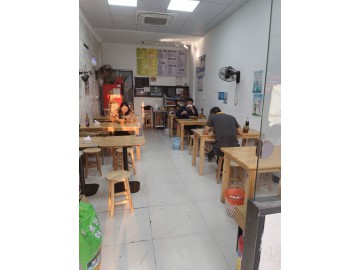【恭喜2天转出成交】3556海盐勤俭南路小吃餐饮店2万急转让